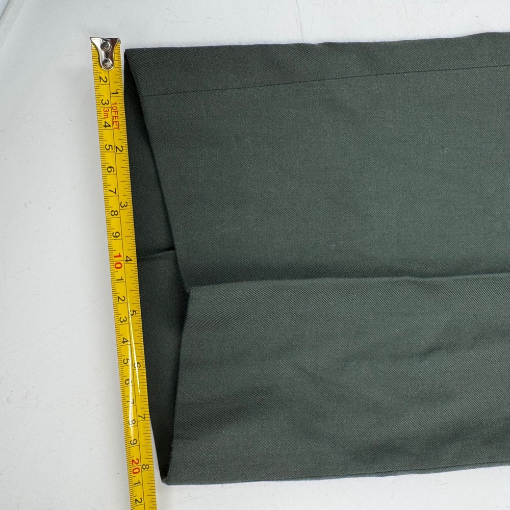 DSCP by‎ Tennessee Apparel Men's Army Green Poly Wool Serge Trousers Size 37S - Picture 7 of 11